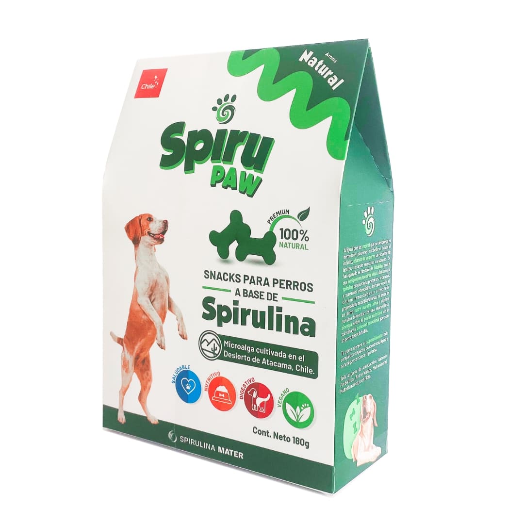 Spirulina-Based Dog Snack